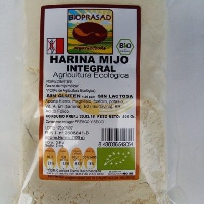 HARINA DE MIJO 500 GR.