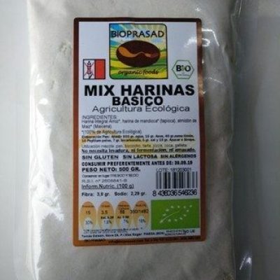 MIX HARINAS BÁSICO 500 GR.
