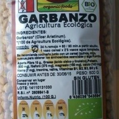 GARBANZO 500 GR.