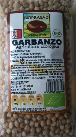 GARBANZO 500 GR. (foto 1)