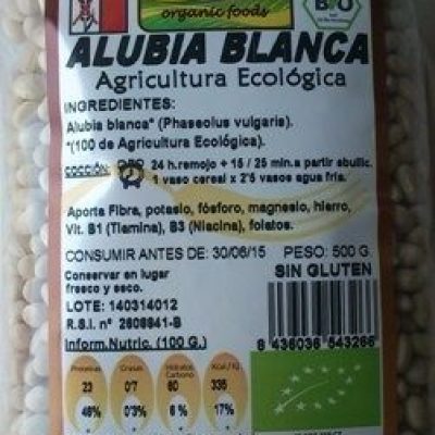 ALUBIA BLANCA 500 GR.