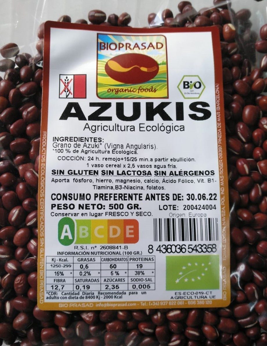AZUKIS 500 GR. (foto 1)