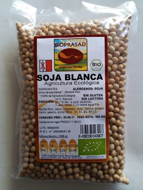 SOJA BLANCA 500GR. (foto 1)