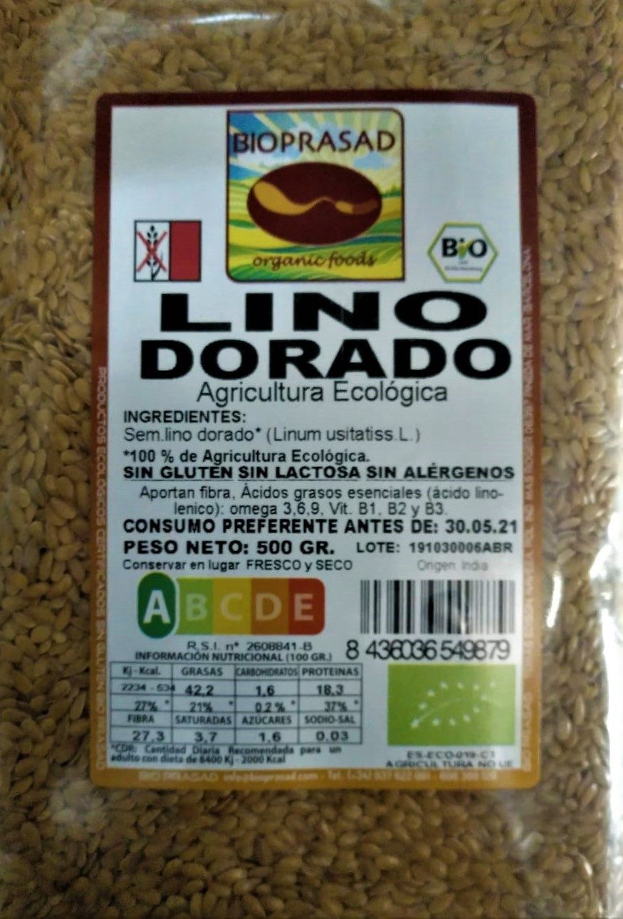 LINO DORADO 500 GR. (foto 1)
