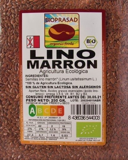 LINO MARRÓN 250 GR. (foto 1)