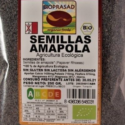 AMAPOLA 250 GR.