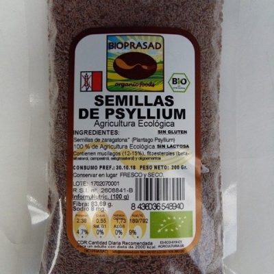 SEMILLAS DE PSYLLIUM 200 GR.