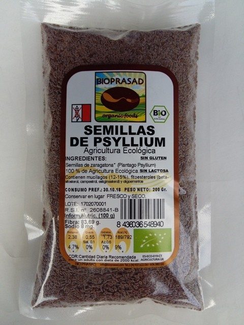SEMILLAS DE PSYLLIUM 200 GR. (foto 1)