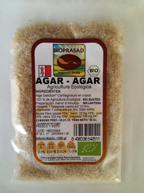 ALGA AGAR AGAR (POLVO) 100 GR. (foto 1)