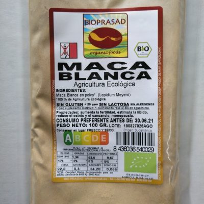 MACA EN POLVO 100 GR.