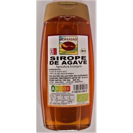 SIROPE DE AGAVE BIO 700 GR. (foto 1)