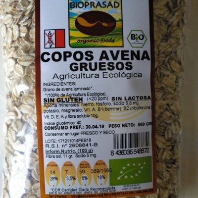 COPOS AVENA GRUESOS 500 GR.
