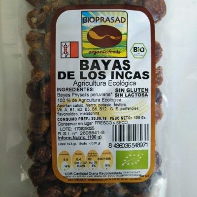 BAYAS INCAS (PHYSALIS) 100 GR.