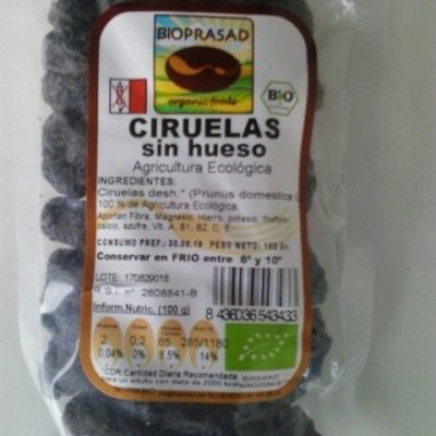 CIRUELAS SIN HUESO 150 GR.