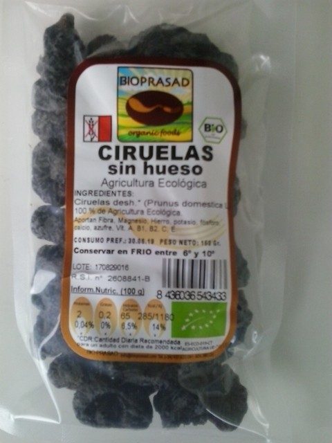 CIRUELAS SIN HUESO 150 GR. (foto 1)