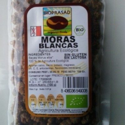 MORAS BLANCAS 100 GR.