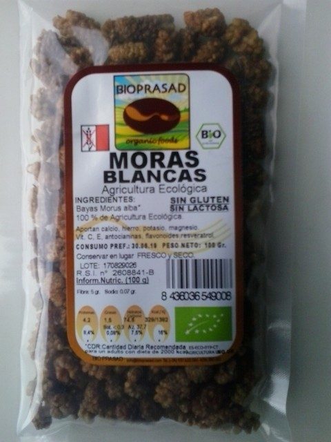 MORAS BLANCAS 100 GR. (foto 1)