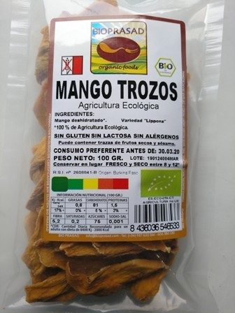 MANGO DESHIDRATADO 100 GR. (foto 1)