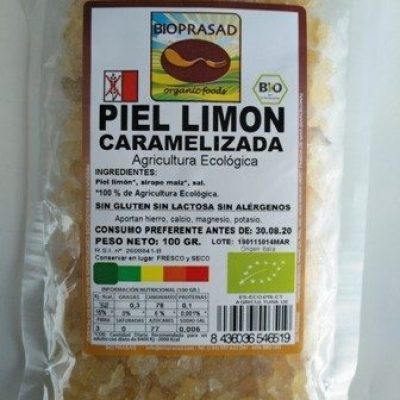 PIEL DE LIMÓN CARAMELIZADO 100 GR.