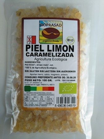 PIEL DE LIMÓN CARAMELIZADO 100 GR. (foto 1)